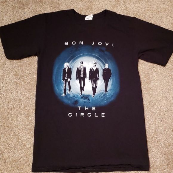 Gildan Other - Bon Jovi  The Circle Tour Tee sz S